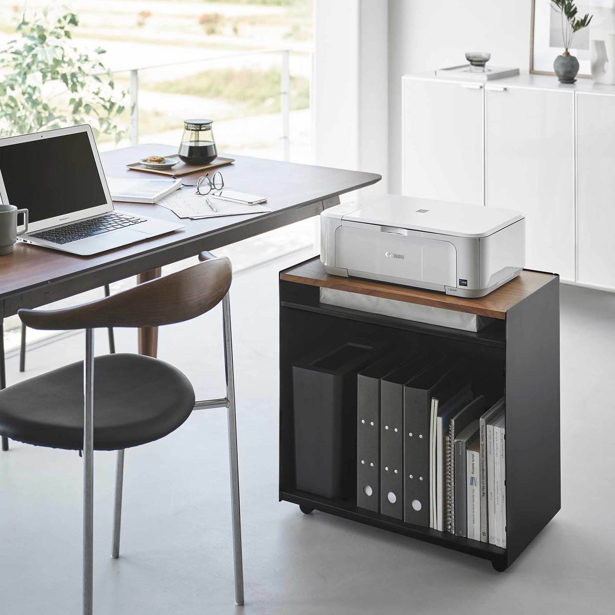 Yamazaki Home Mobile Hideaway Storage Cart - Image 11 of 17