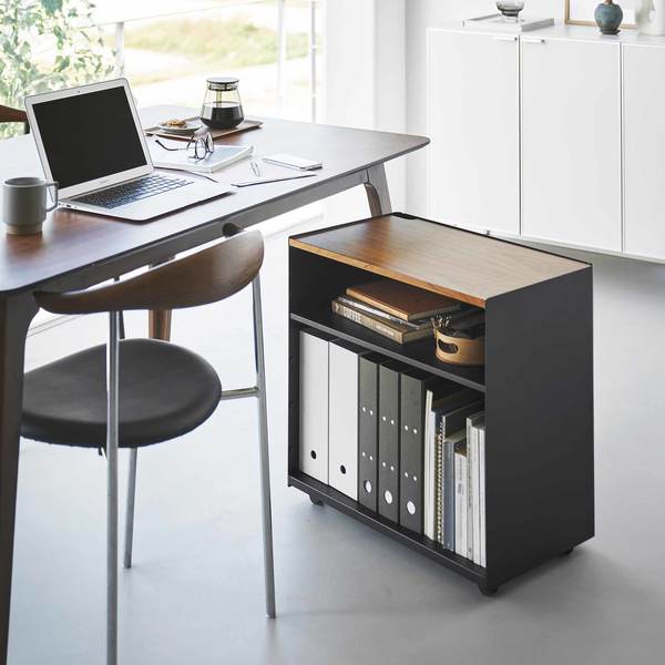 Yamazaki Home Mobile Hideaway Storage Cart