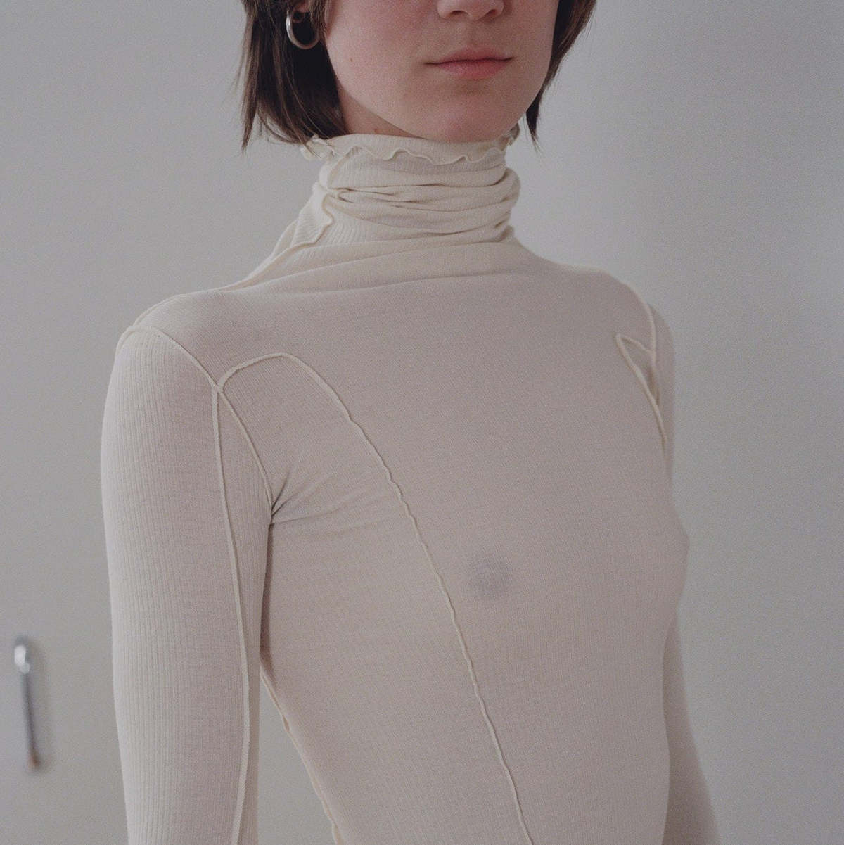 Baserange Omato Turtleneck Top - Image 3 of 5
