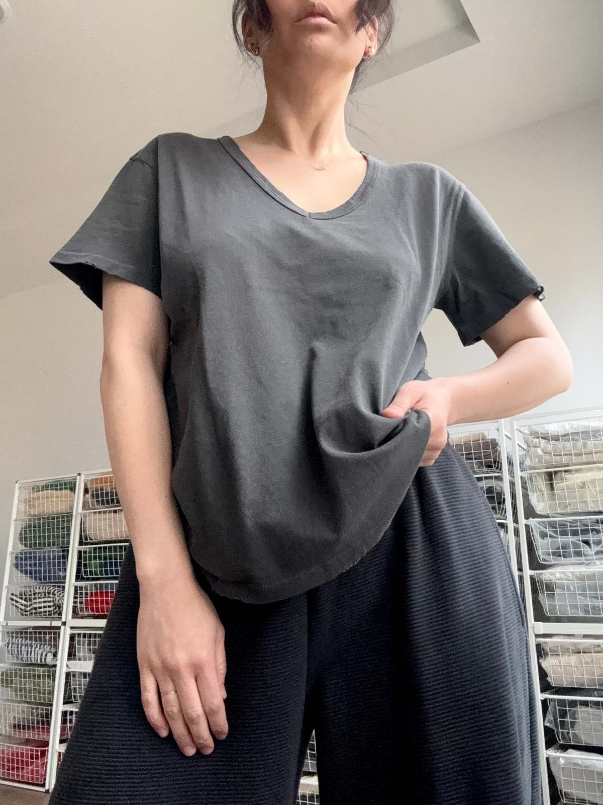 NA NIN Camden Rippled Cotton Curve Pant - Image 4 of 11