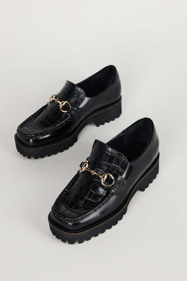 "INTENTIONALLY __________." HK-2 CROC LUG SOLE LOAFER - Multi "INTENTIONALLY __________." HK-2 CROC LUG SOLE LOAFER - Multi