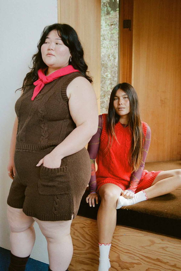 Noble Braided Knit Vest - Chocolate