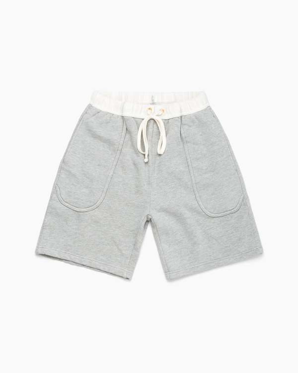 Les Tien Heavyweight Invert Pocket Shorts - Heather Grey