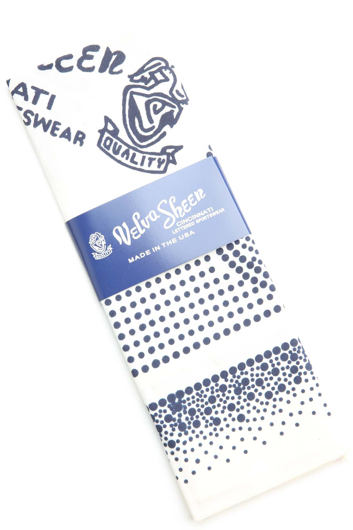 Velva Sheen Dot Bandana - Image 1 of 2