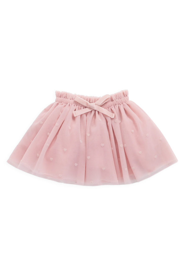 KIDS Jamie Kay Lottie Skirt in Petite Heart Carnation
