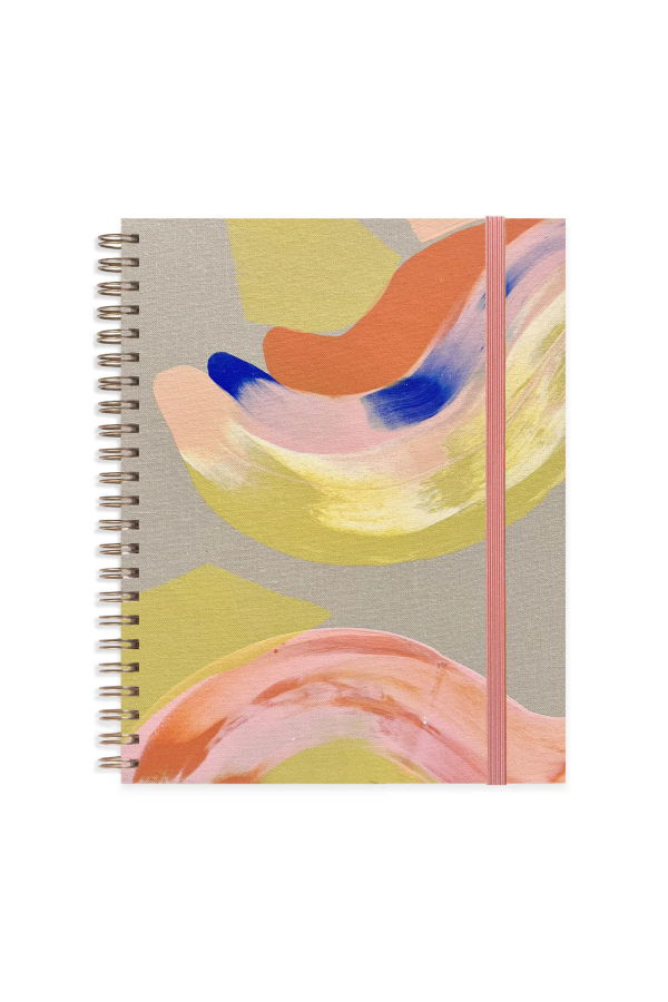 Moglea Citron Medium A5 Ruled Pages Notebook