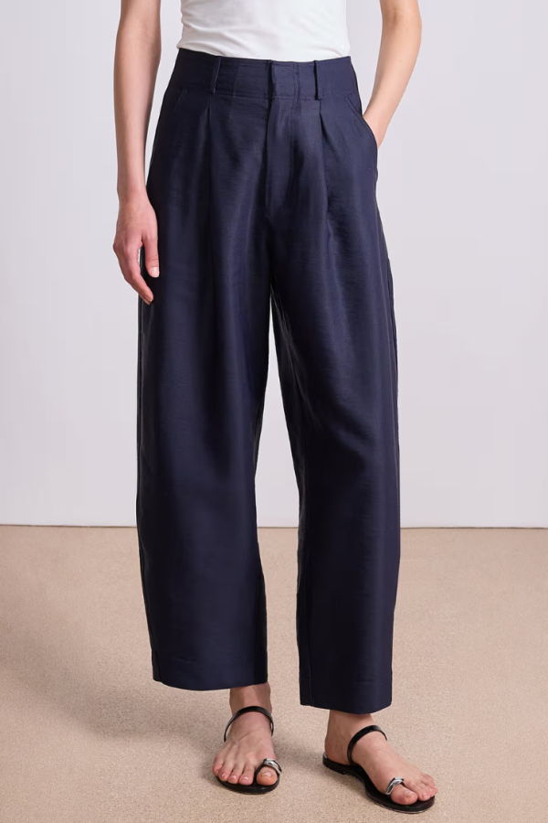 Apiece Apart Bari Crop Trouser - Midnight