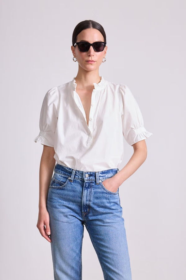 Apiece Apart Los Altos Top - Cream