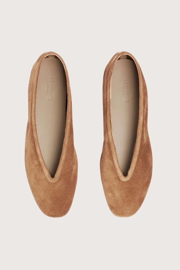 Le Monde Beryl Luna Suede Slipper - Sienna