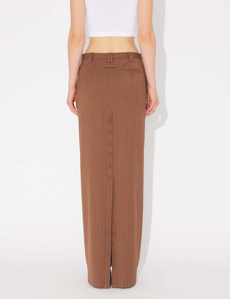 Jean Paul Gaultier Tailoring Pinstripe Skirt