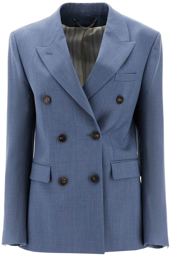 Golden Goose Double-breasted Blazer - Grisallie