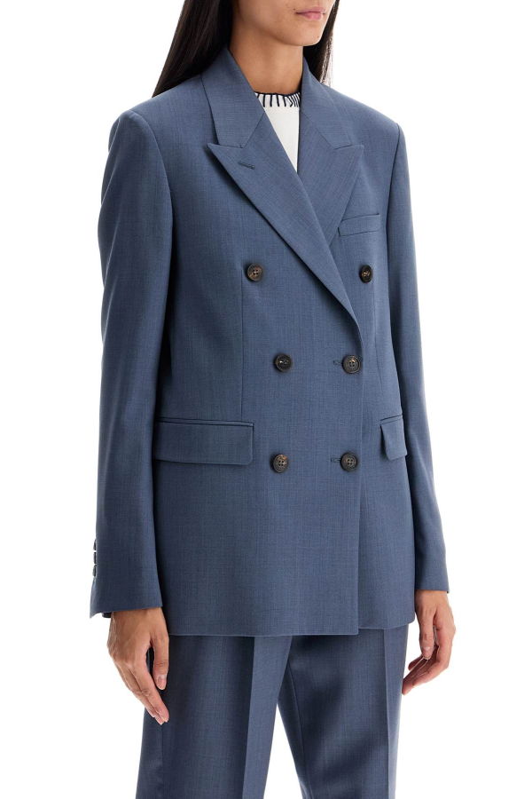 Golden Goose Double-breasted Blazer - Grisallie