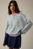 Azalea Laurel Henley Sweater - Thumbnail 1