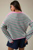 Azalea Laurel Henley Sweater - Thumbnail 3