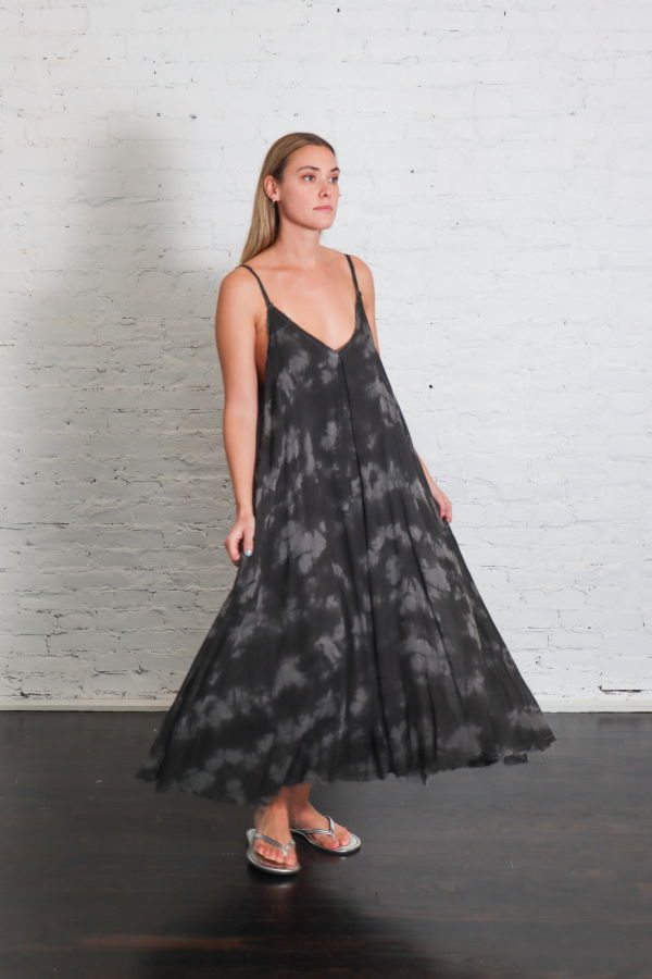 Sanctamuerte Maxi Slip Dress