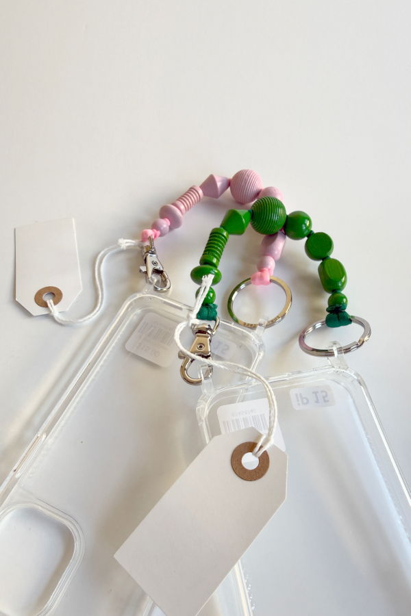 Ina Seifart Mixed Bead Phone Wristlet