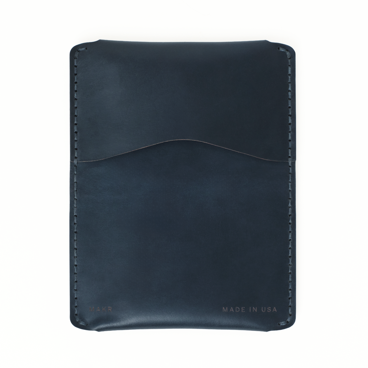 MAKR Horizon Three V2 Wallet - Navy Shell Cordovan - Image 3 of 5