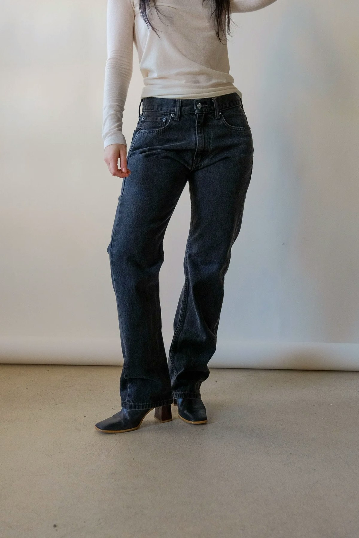 Levi's 505 Jeans - Black - Image 1 of 7