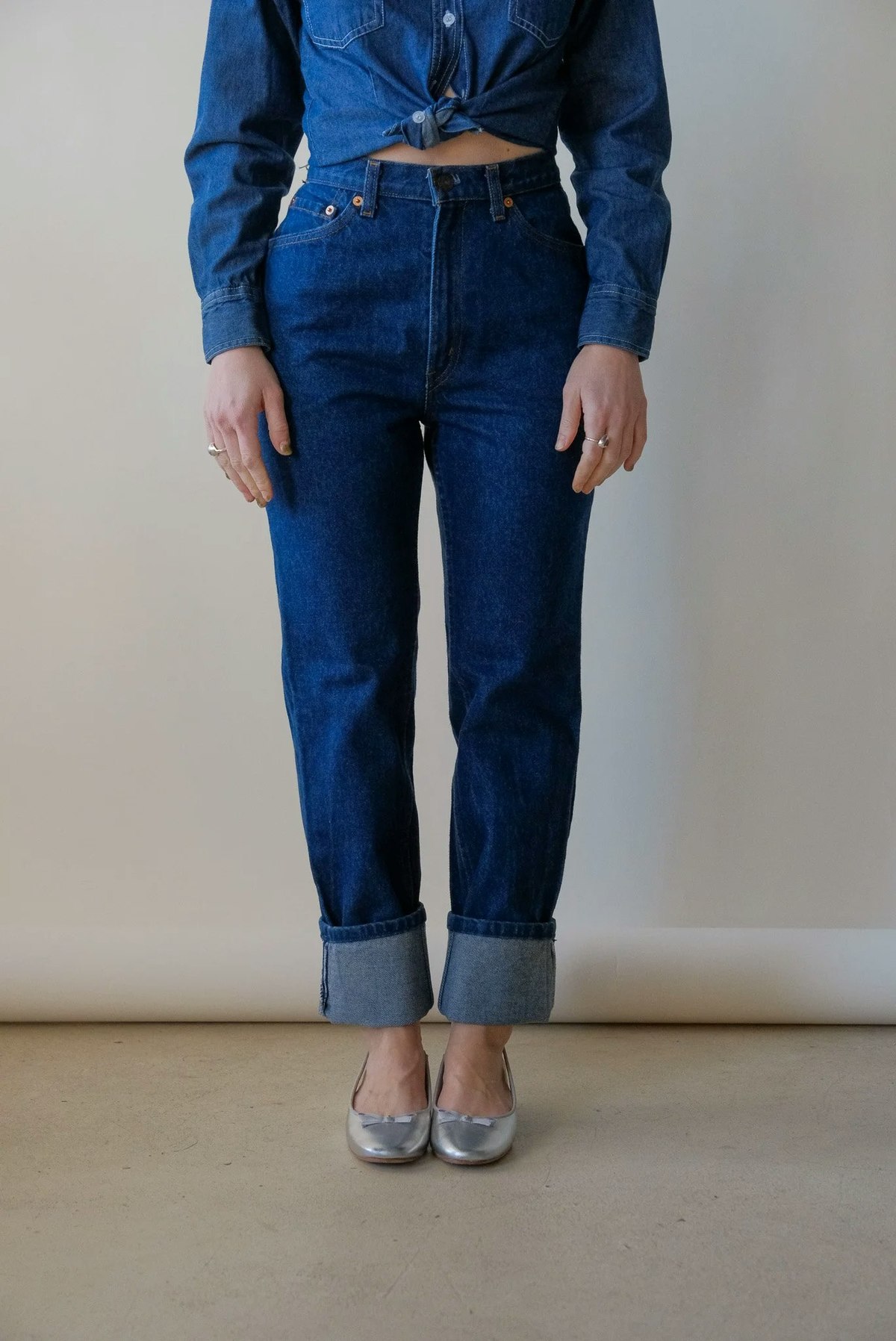 Levi's 505 Jeans - Dark Wash - Image 4 of 6