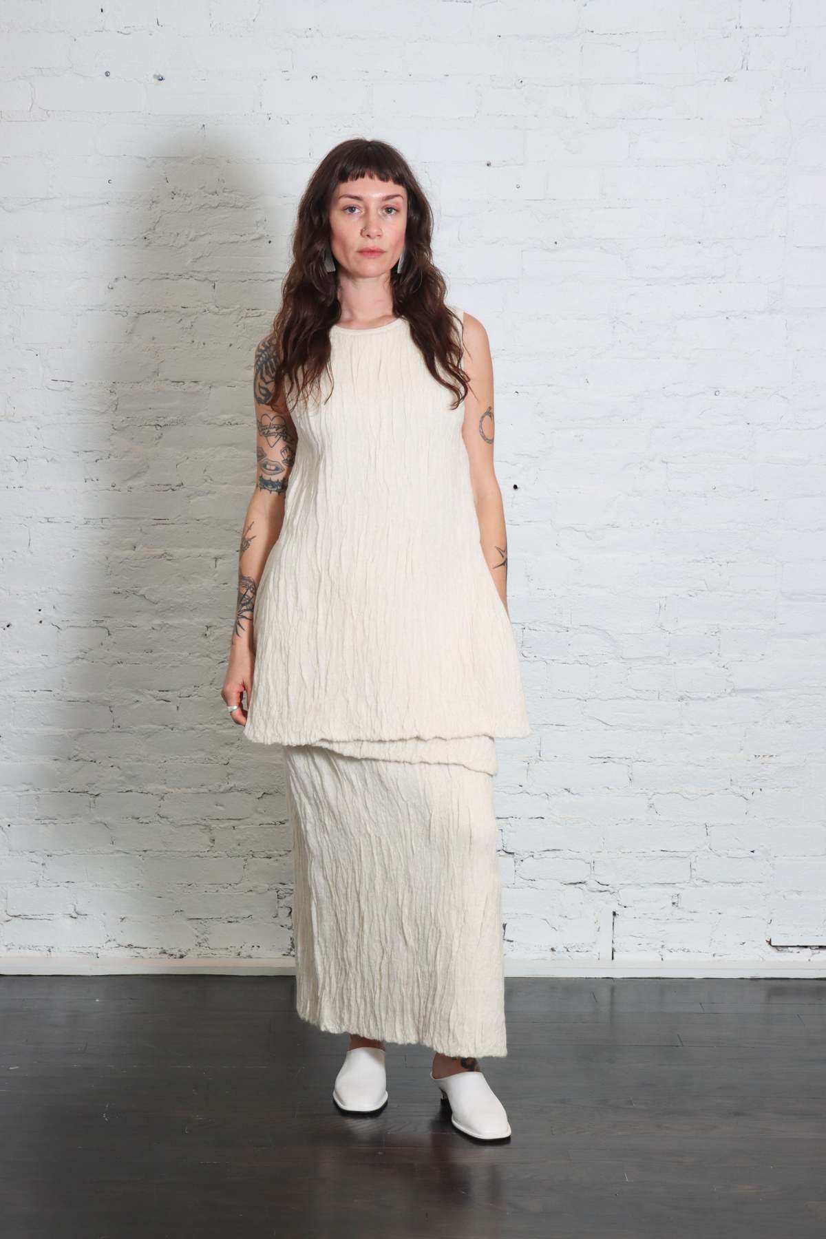 Lauren Manoogian Gauze Layer Skirt - Image 1 of 7