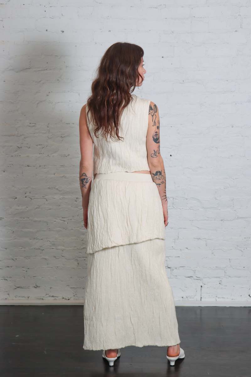 Lauren Manoogian Gauze Layer Skirt