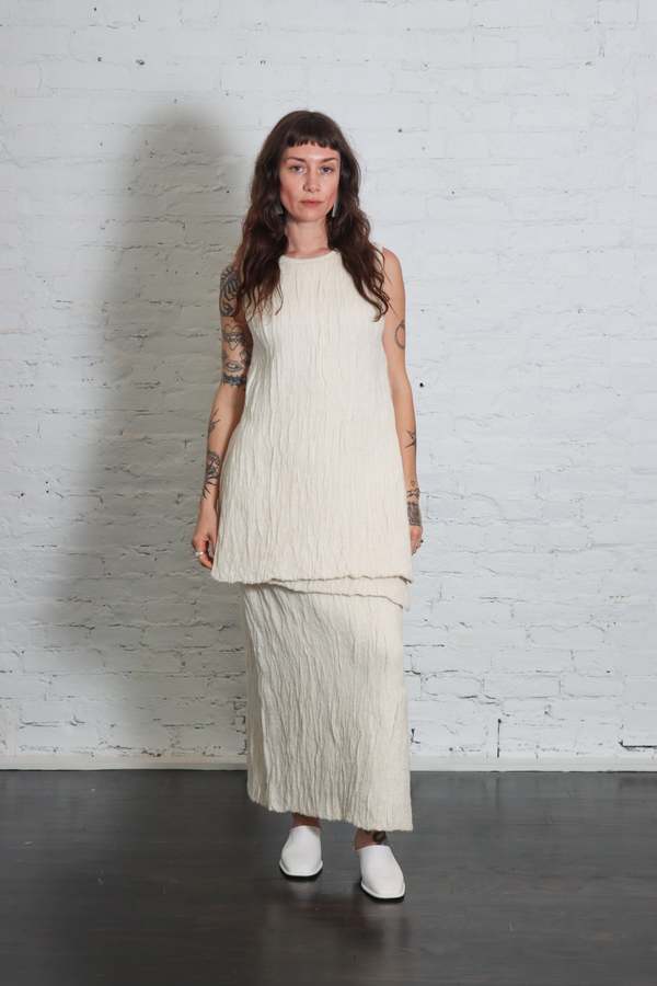 Lauren Manoogian Gauze Layer Skirt