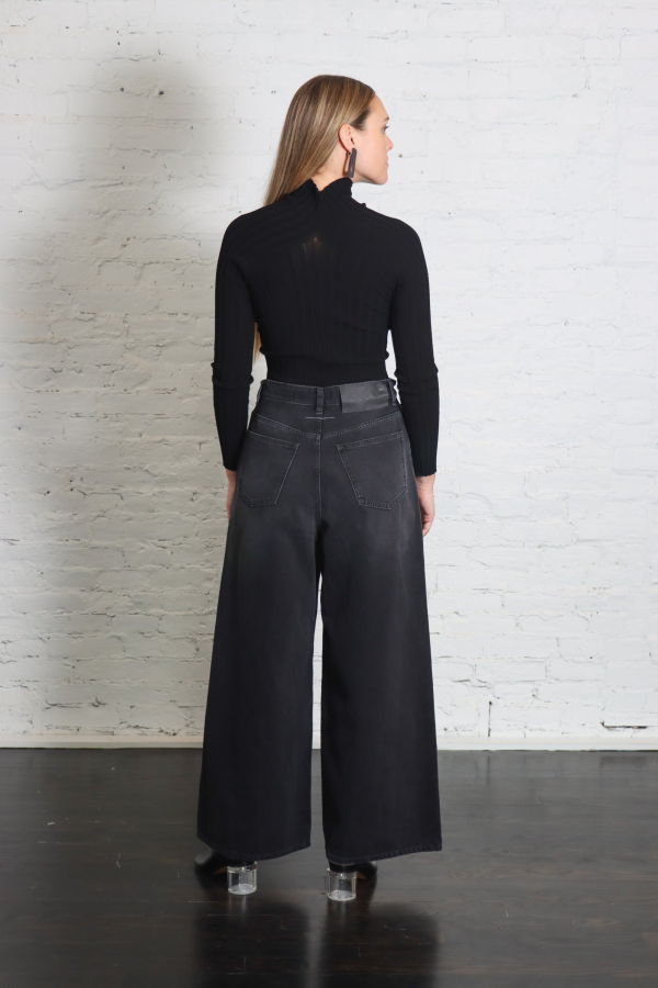 Maison Margiela Paint Splatter Wide Leg Jeans