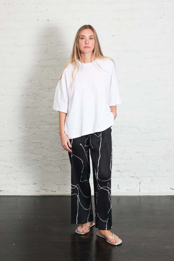 Pleats Please by Issey Miyake Pause Pants - Black