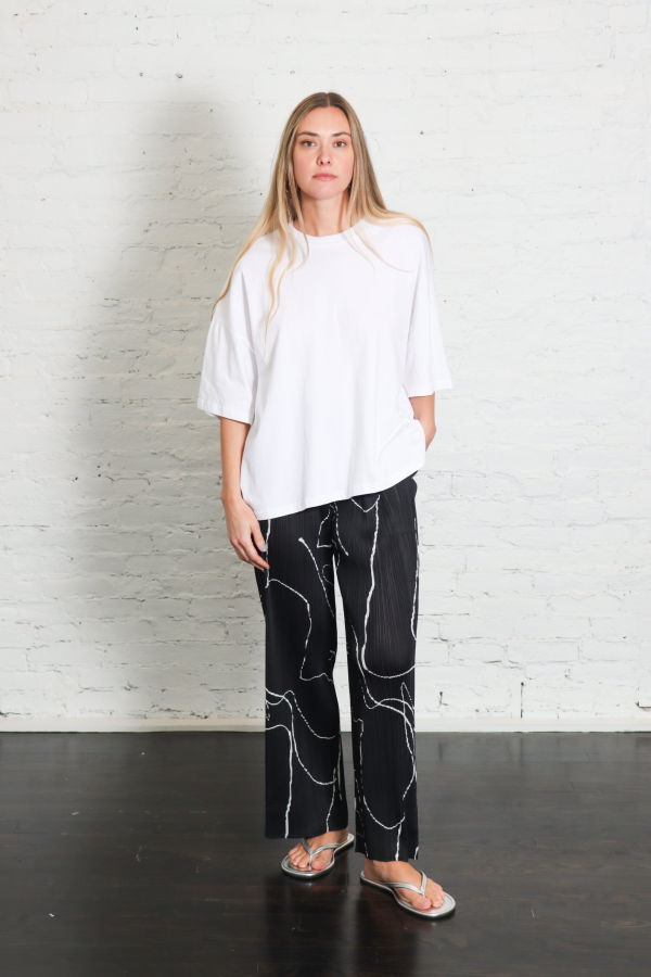 Pleats Please by Issey Miyake Pause Pants - Black