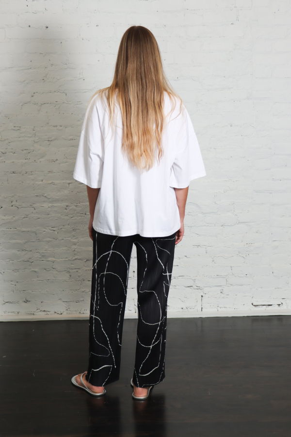 Pleats Please by Issey Miyake Pause Pants - Black