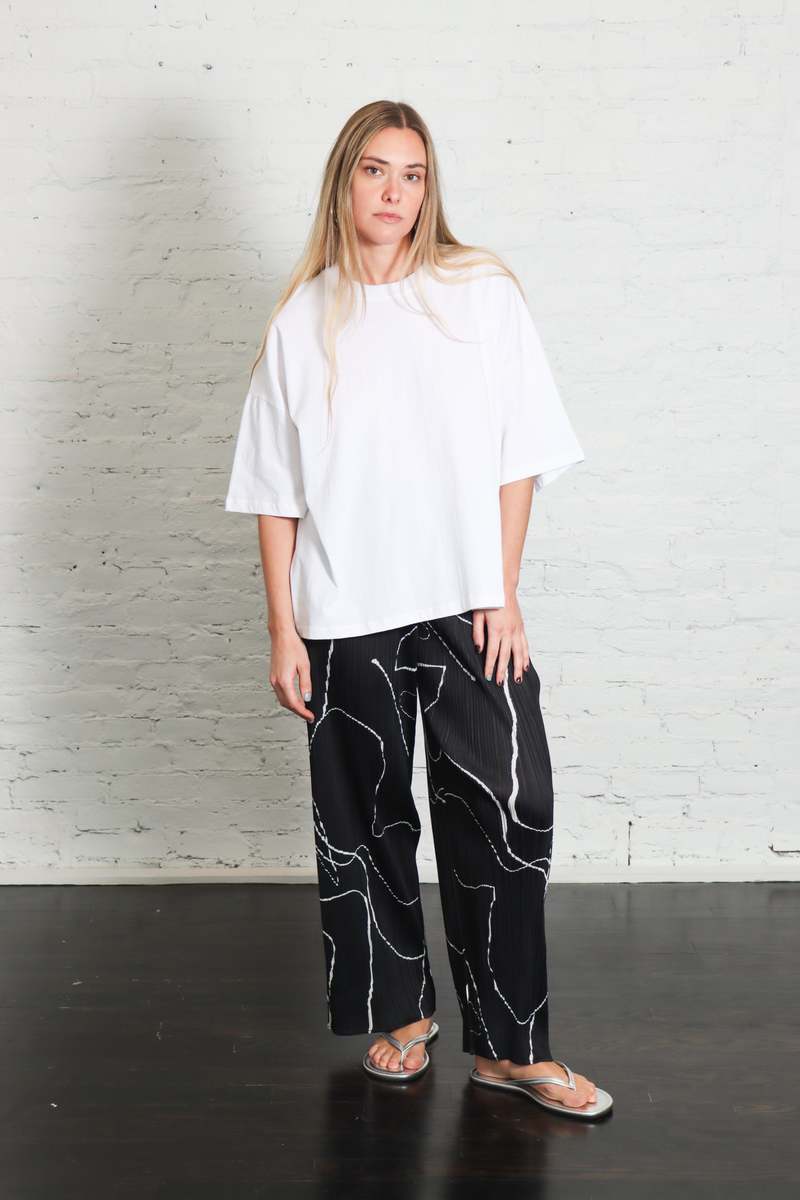 Pleats Please by Issey Miyake Pause Pants - Black