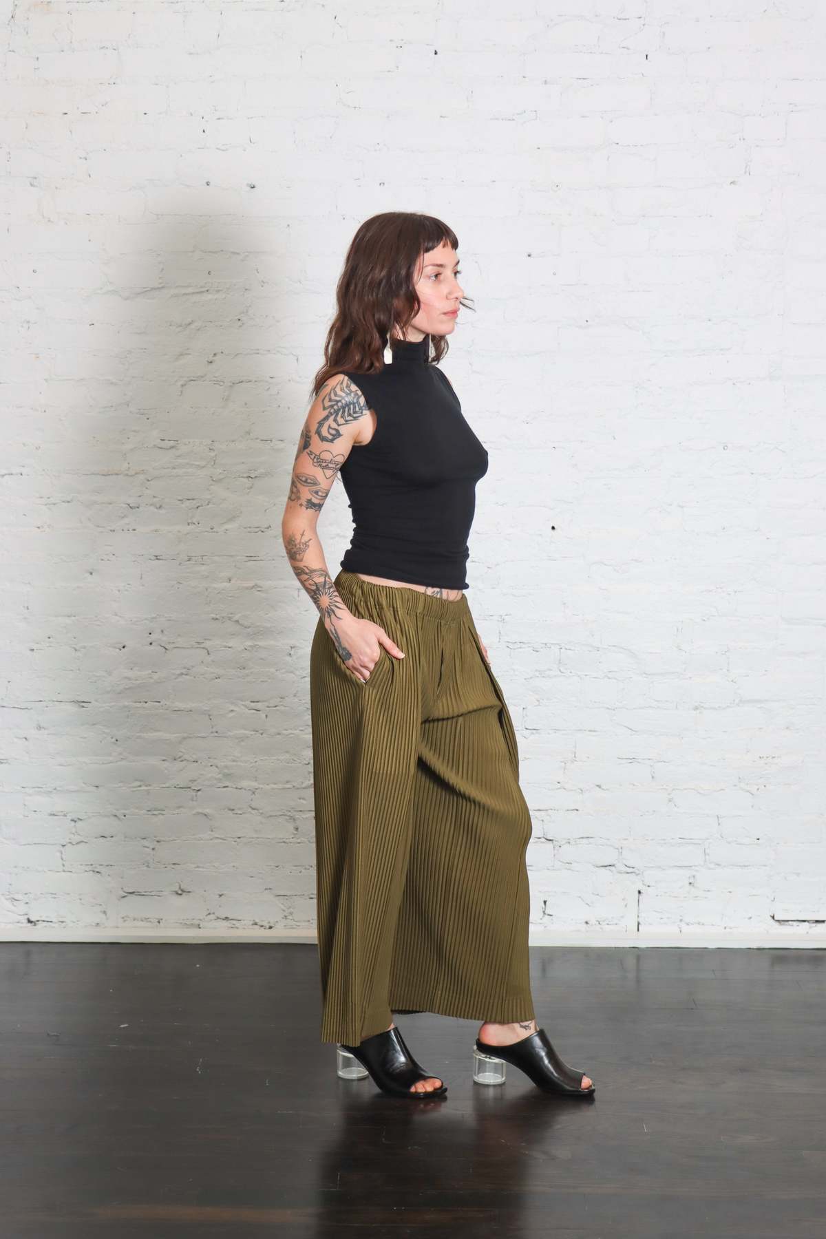 HOMME PLISSE ISSEY MIYAKE Pleats Bottoms 2 Pants - Image 6 of 9