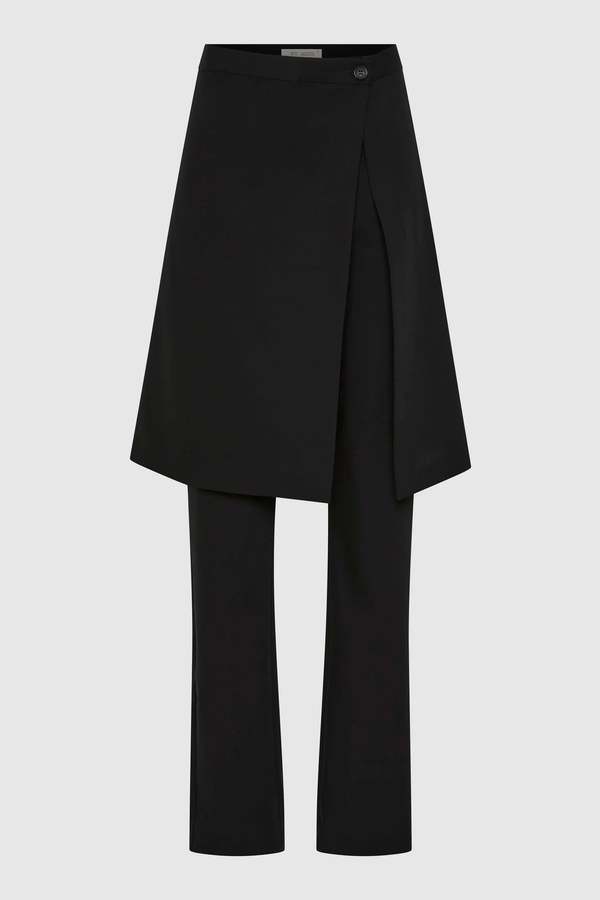 St. Agni Wool Hybrid Skirt Pants