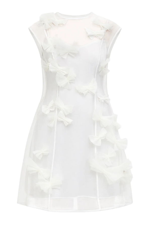 Acler Croanford Mini Dress - White