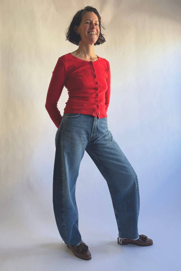 AGOLDE Luna Pieced Jean - Split