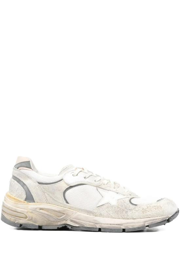Golden Goose GMF00884 Sneakers - White Silver Beige