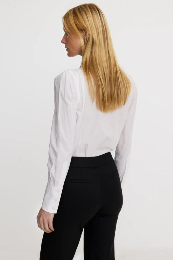 Smythe Box Pleat Shirt - White