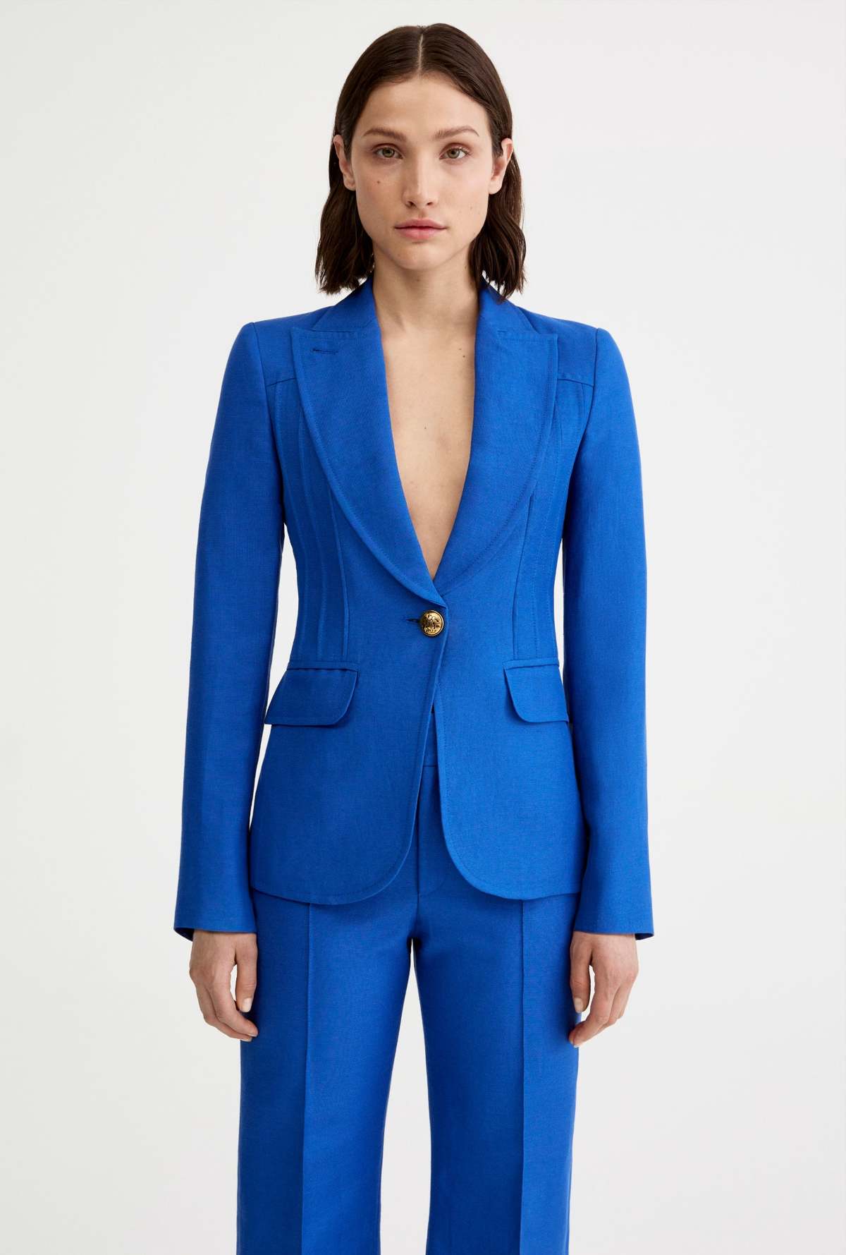 Smythe Pintuck Blazer - Nautical Blue - Image 1 of 2