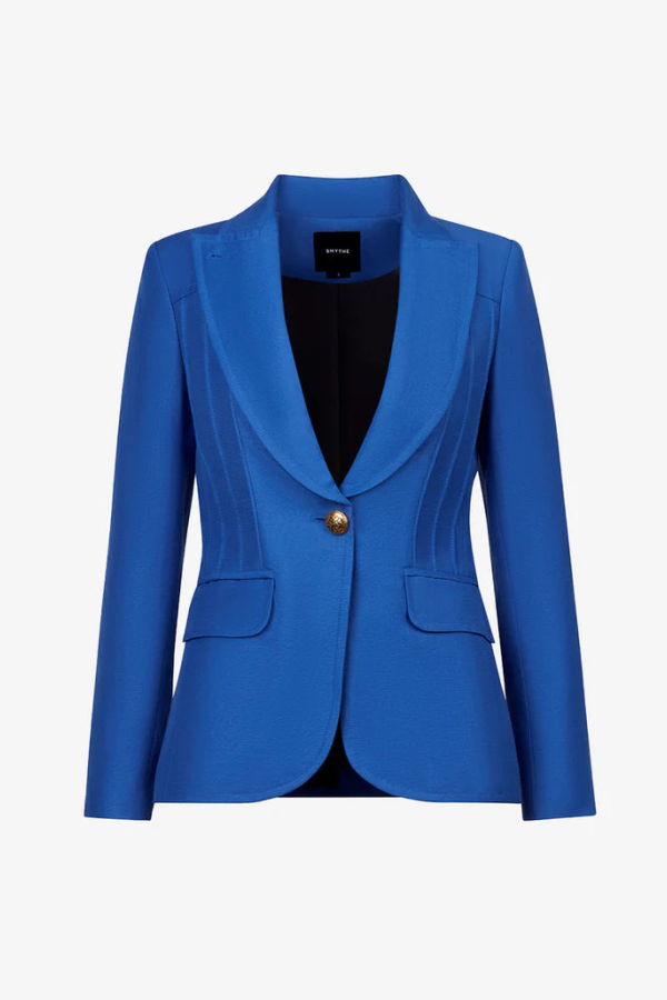 Smythe Pintuck Blazer - Nautical Blue
