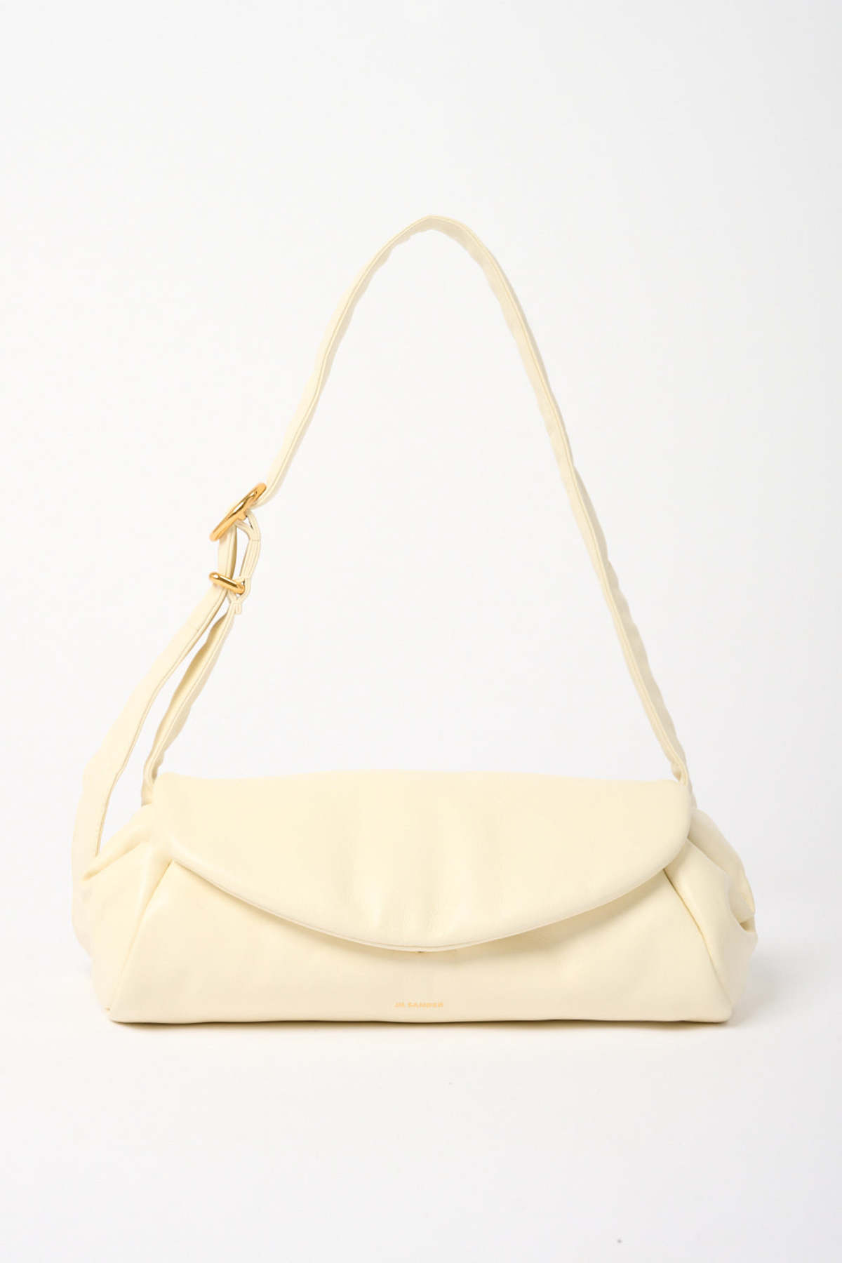 Jil Sander Small Cannolo Padded Leather Shoulder Bag - Image 1 of 5