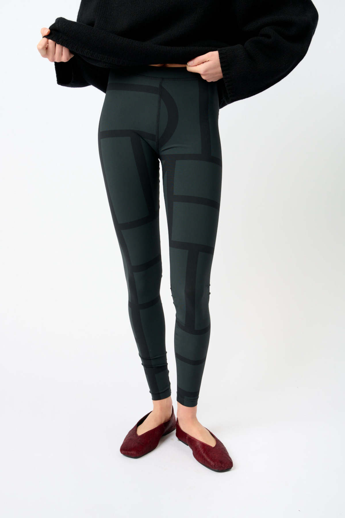 Totême Monogram Leggings - Image 1 of 4