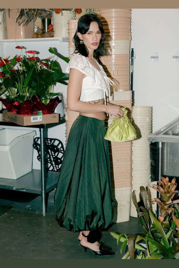 A Bronze Age Hart Skirt - Martini Taffeta