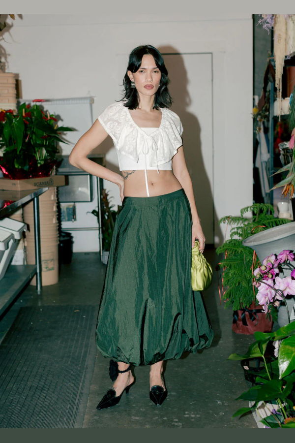 A Bronze Age Hart Skirt - Martini Taffeta