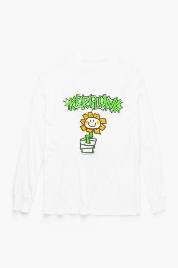Rowdy Sprout Green Day Kerplunk Long Sleeve Tee - White