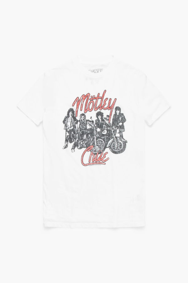 Rowdy Sprout Motley Crue Girls Girls Girls Tee - White
