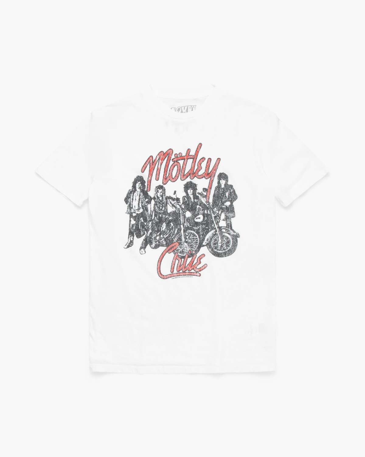 Rowdy Sprout Motley Crue Girls Girls Girls Tee - White - Image 1 of 2