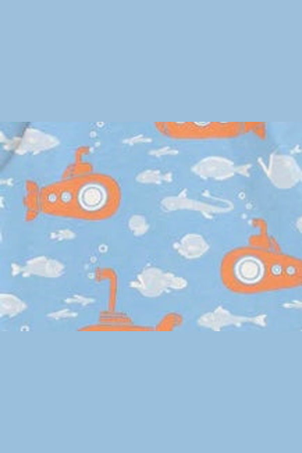 KIDS Winter Water Factory Submarines Long Sleeve Romper