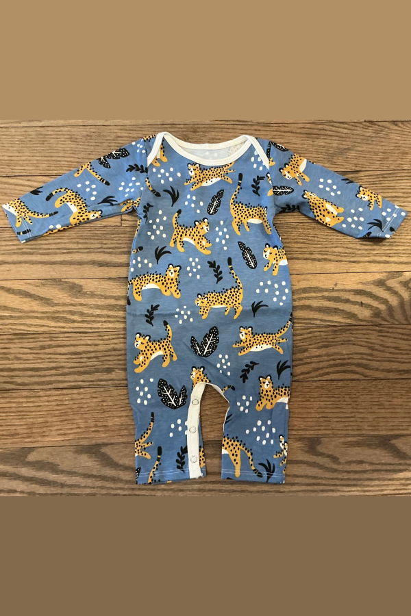 KIDS Winter Water Factory Wildcats Long Sleeve Romper