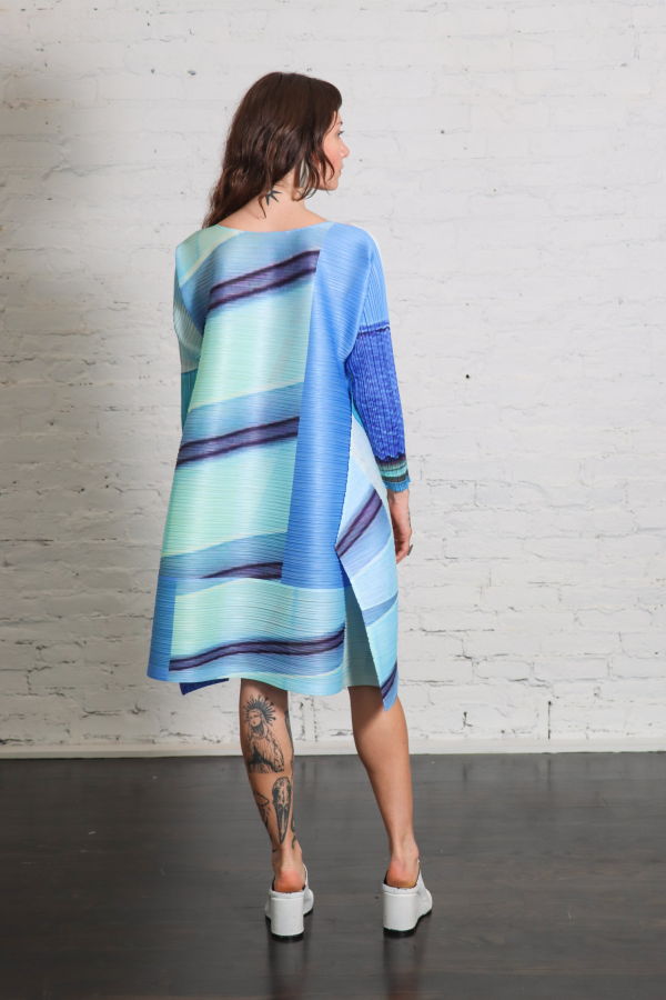 Pleats Please by Issey Miyake City Collage Tunic