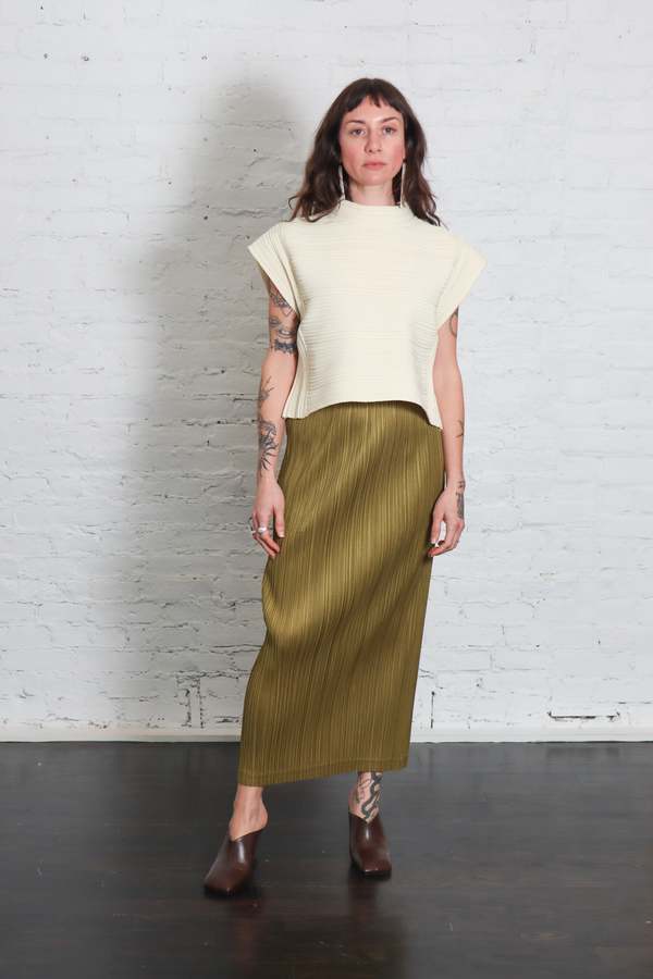 Pleats Please by Issey Miyake Loop Bottoms Skirt